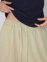 STRAP HALTER SHIRRING TOP