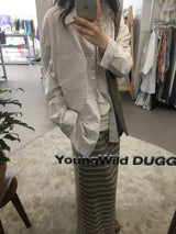 Skov Two-tone Check Shirt (3color)