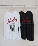 Laxique Sleeve Layered Oversized Fit T-shirt