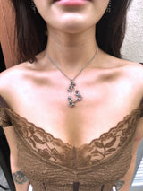 Adinkra シンボルピースメイキングチェーンネックレス (size: 2type)