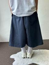 Courtney Rivet Slit Balloon Bermuda Shorts 3color