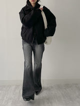 [Quilted lining/unisex] News Overfit Blouson Jacket