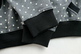 Melody Dot Note Hoodie Zip-up