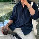 Hyper Essential Overfit Linen Shirt