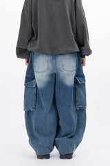 Luren Keyring Cargo Denim