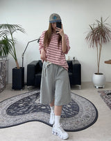 Aaron Multi-Stripe Collar Tee