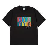 25SS ALIEN RABBIT POPART SHORT SLEEVE T-SHIRT BLACK