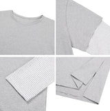 ハスボーダーレイヤードTシャツ