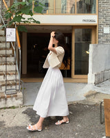 [BELLIDE MADE] カラーレスショートスリーブツイードジャケット