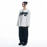 Lettering Balloon Sweatpants - BLACK