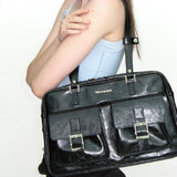 【即日発送】PK Shoulder Bag (glossy)(black)