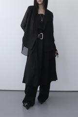 see-through strap jacket
