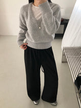 [MADE] エントールベロアワイドパンツ