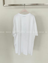 ローズレタリングフォーシーズンボクシー半袖Tシャツ