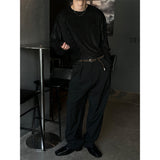 【UNISEX】ベルベットストライプロングスリーブ（3色）