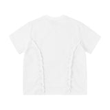 Moses Frill Tee - White