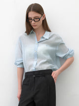 (BL-4314)ESSENTIAL MONA LOGO SHIRT