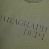 PARAGRAPH デプトTシャツ