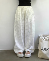 [MADE] Dot, Pintack Wide Pants
