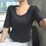 [MADE/6colors] ミルドコットン 4スリーブTシャツ