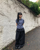 ハルビンワイドバンディングパンツ