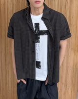 レティン チェック ショートスリーブ シャツ