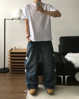 All-Star Patch Denim Pants