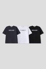 クロスステッチオーバーサイズショートスリーブ 3COLOR