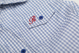 クロエチェックショートシャツ