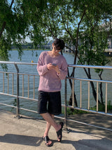 ASCLO Castle Boat Neck Summer Knit (4color)