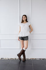 MORI PUFF BALLOON BLOUSE
