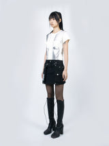 Trompe l'oeil Body Bondage Crop T-shirts