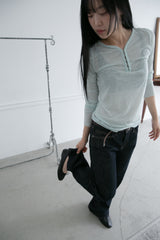 nonfade low semi bootcut pants(S-L)
