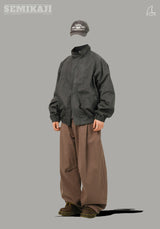 AND Pin-tuck Balloon Pants
