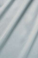 Slip satin midi skirt_skyblue