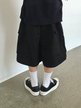 Dumbo Cargo Cotton Bermuda Pants 5C