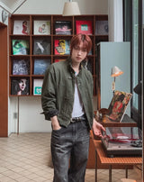Garron Stand Collar Cotton Field Jacket