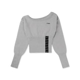 フルッフィーコルセットワンショルダーニット[Gray]