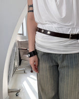 Obsidian Cuff Watch