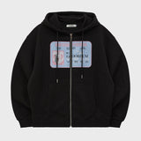 Maltese GOOREUM Nametag Hood Zip Up