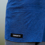 Jacquard Wrap Skirt (BLUE)
