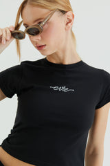 EVIE ベイビーTシャツ ブラック