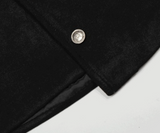 Noir Black Hood Jacket