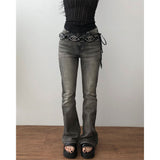 Drawing High-waist Bootscut