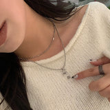 Link Pierce Balls Necklace