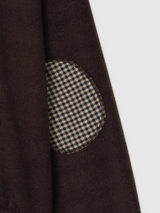 Betty Check Point Fleece Hoodie Zip-Up