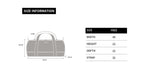 [24SS] BASIC LOGO RIPSTOP TWO-WAY DUFFEL BAG BLACK