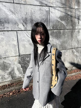  RELAXED WOOL JACKET