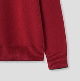 [wool80%] コップウールレイヤードVネックニット