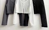 Lottie span two-button cardigan